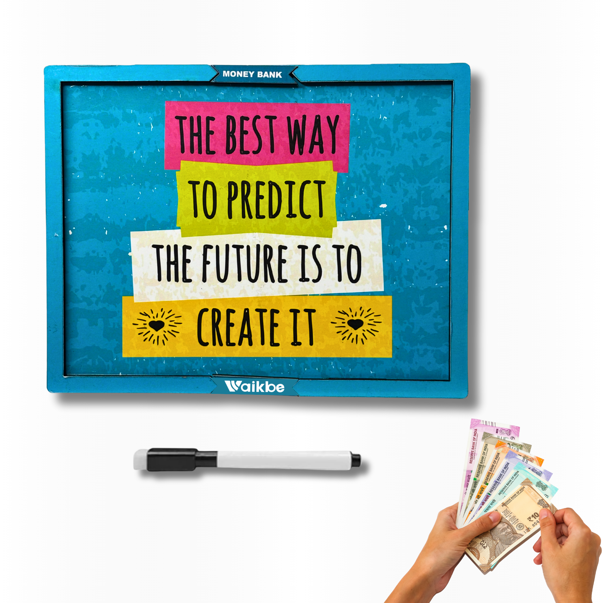 Motivational Money Saving Box for Adult 1L