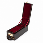 Luxury Leather Jewellery Box with Combination Lock & Multi-Compartment Organizer (30.48 × 12.95 × 10.16 cm)