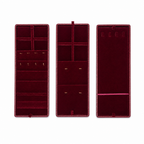 Luxury Leather Jewellery Box with Combination Lock & Multi-Compartment Organizer (30.48 × 12.95 × 10.16 cm)