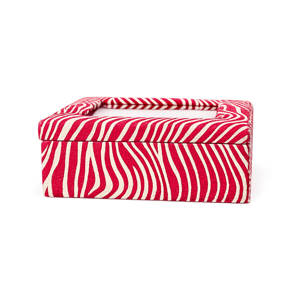 Luxury Bangle Storage Box with Mirror – Velvet Jewellery Organizer (30.48 × 30.48 × 12.70 cm)