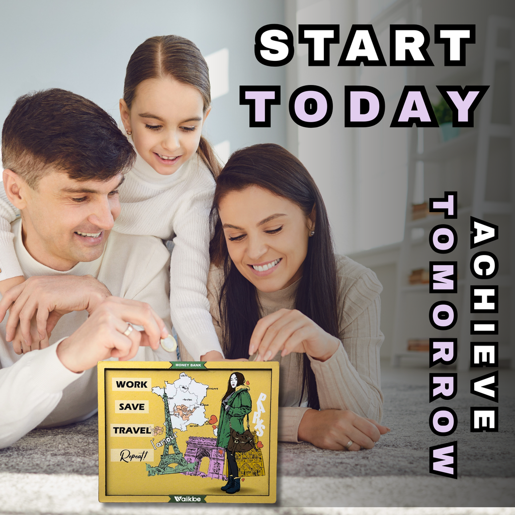 Independent Women Money Saving Box for Adult 1L