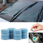 Upkit Car Accessories 50PCS/1Set Car Wiper Detergent Effervescent Tablets Washer Auto Windshield Cleaner Glass Wash Cleaning Compact Concentrated Tools (50)