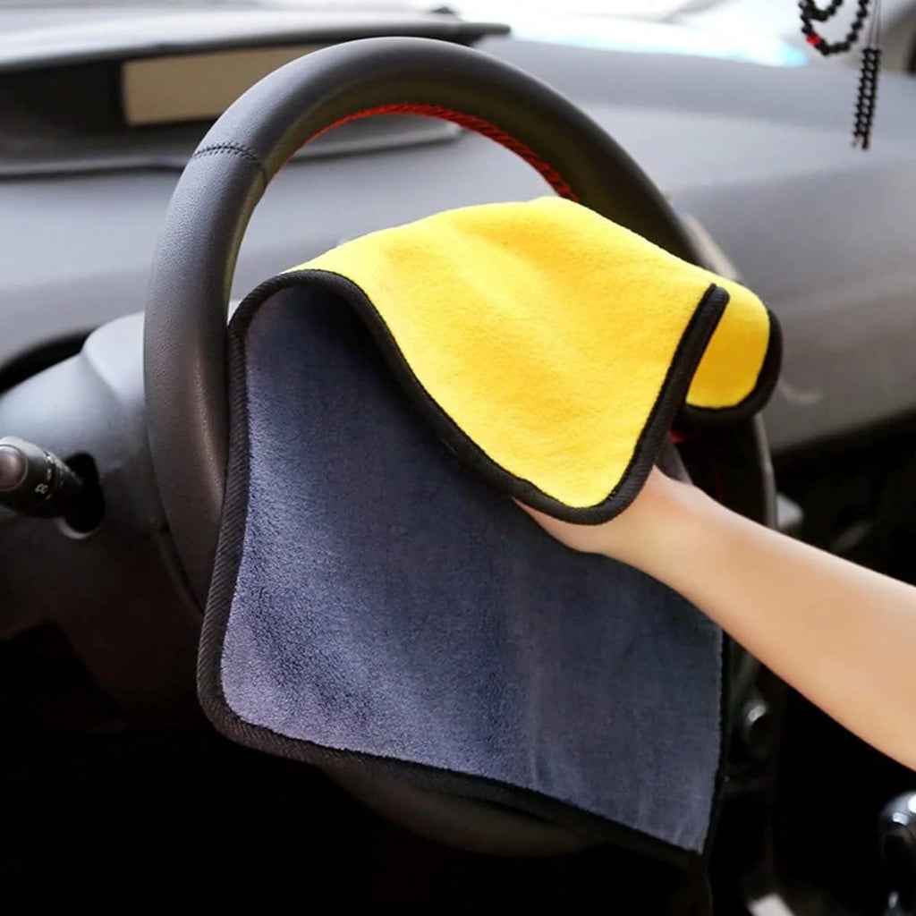 Car Interior Cleaning Brush Combo for Dashboard, AC Vents, Upholstery (Pack of 4)