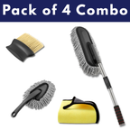 Pack of 4 - Upkit Premium Car Cleaning Combo
