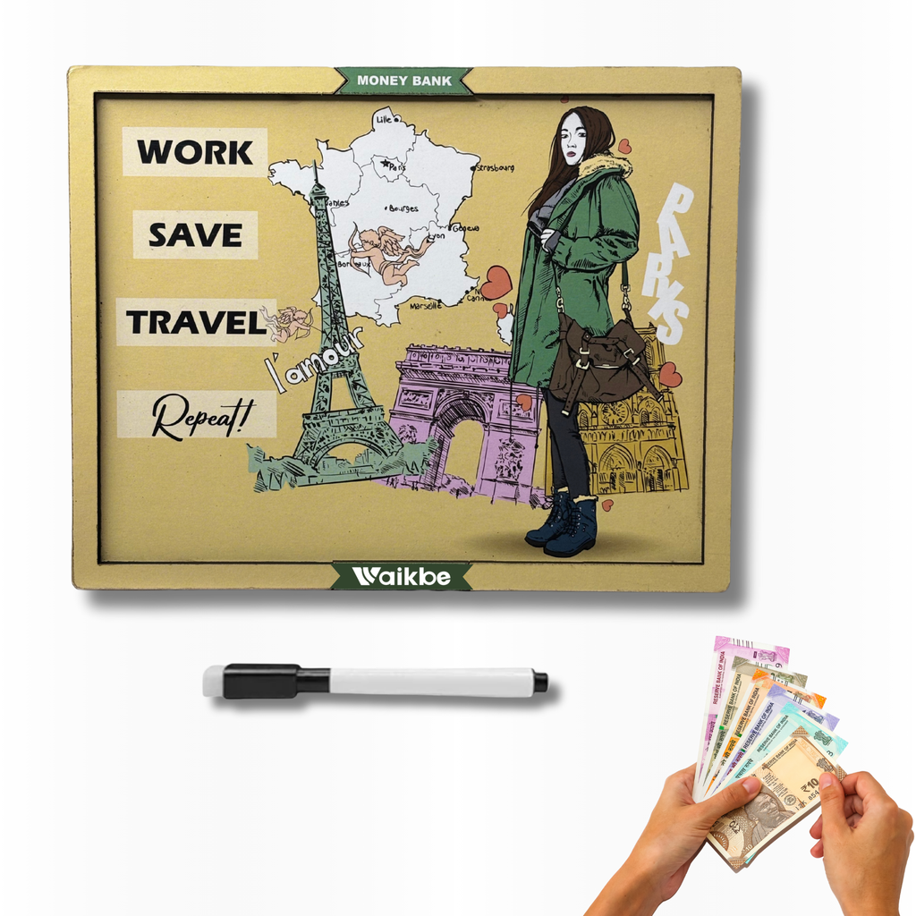 Independent Women Money Saving Box for Adult 1L