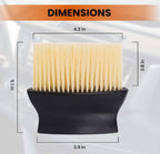 Car Cleaning Brush Set of 2, Car Ac Vents / Keyboard Cleaning Brush