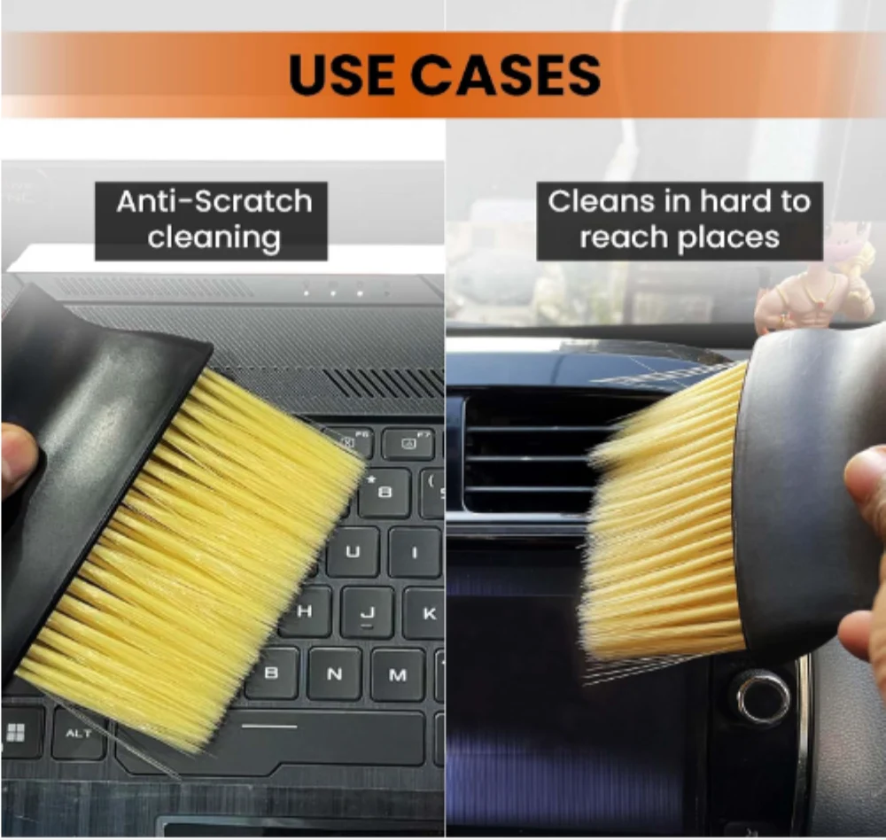 Car Cleaning Brush, Car Ac Vents / Keyboard Cleaning Brush
