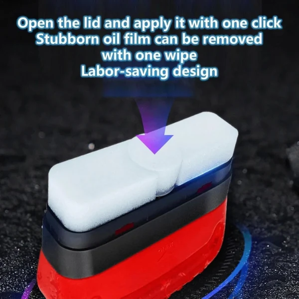 Car Glass Oil Film Remover - Anti-Fog &amp; Hydrophobic Windshield Protection